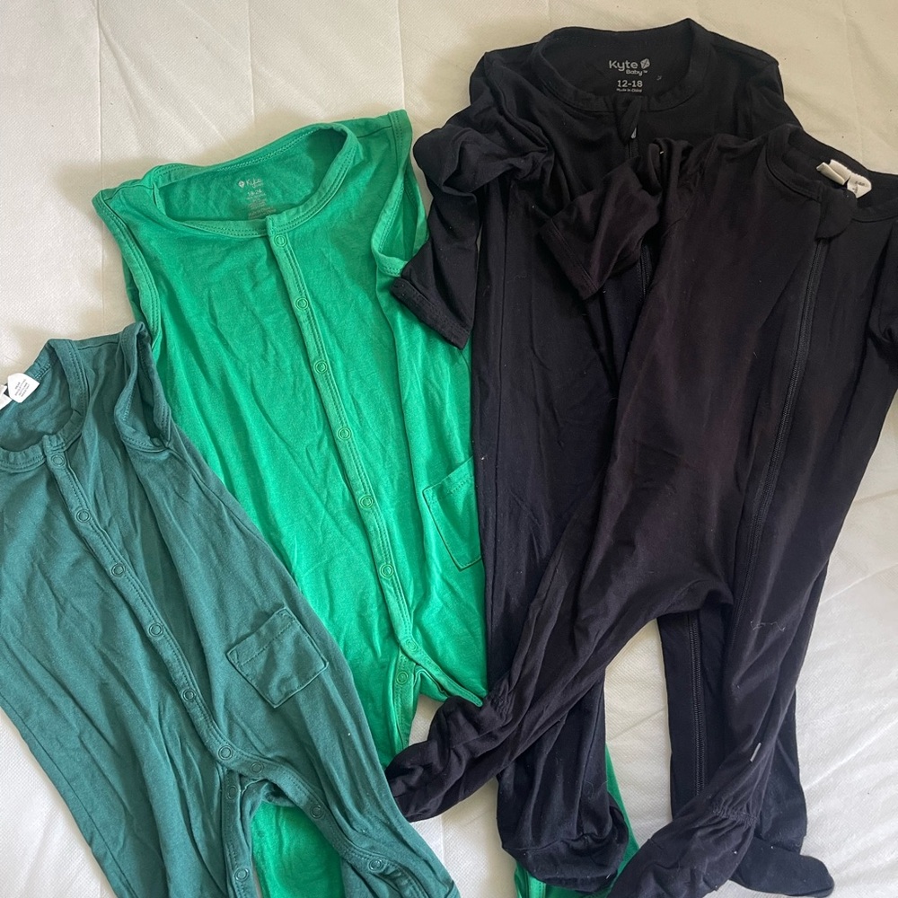Kyte Baby Lot of Pajamas and Rompers